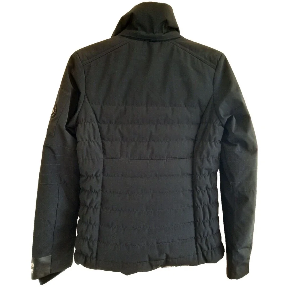 Obermeyer Women's 4 Aspen Resort Jacket Skiing Snowboarding Black Winter Coat - Picture 4 of 16